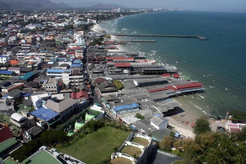 View of Northern Hua Hin